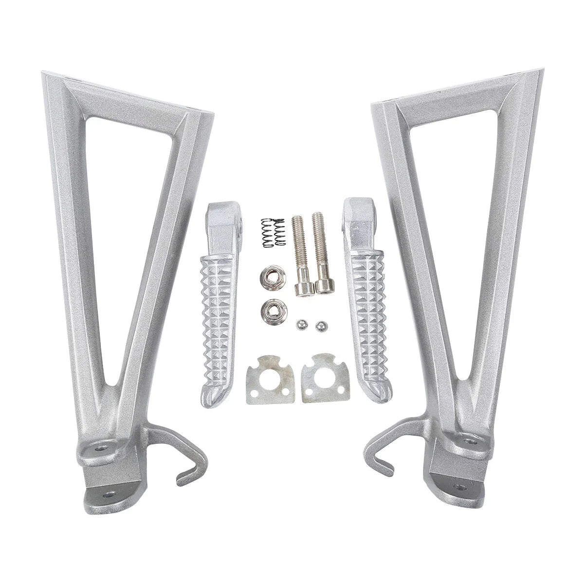 Driver & Passenger Footpegs Footrests Bracket for Yamaha YZF R6 (2006-2016)