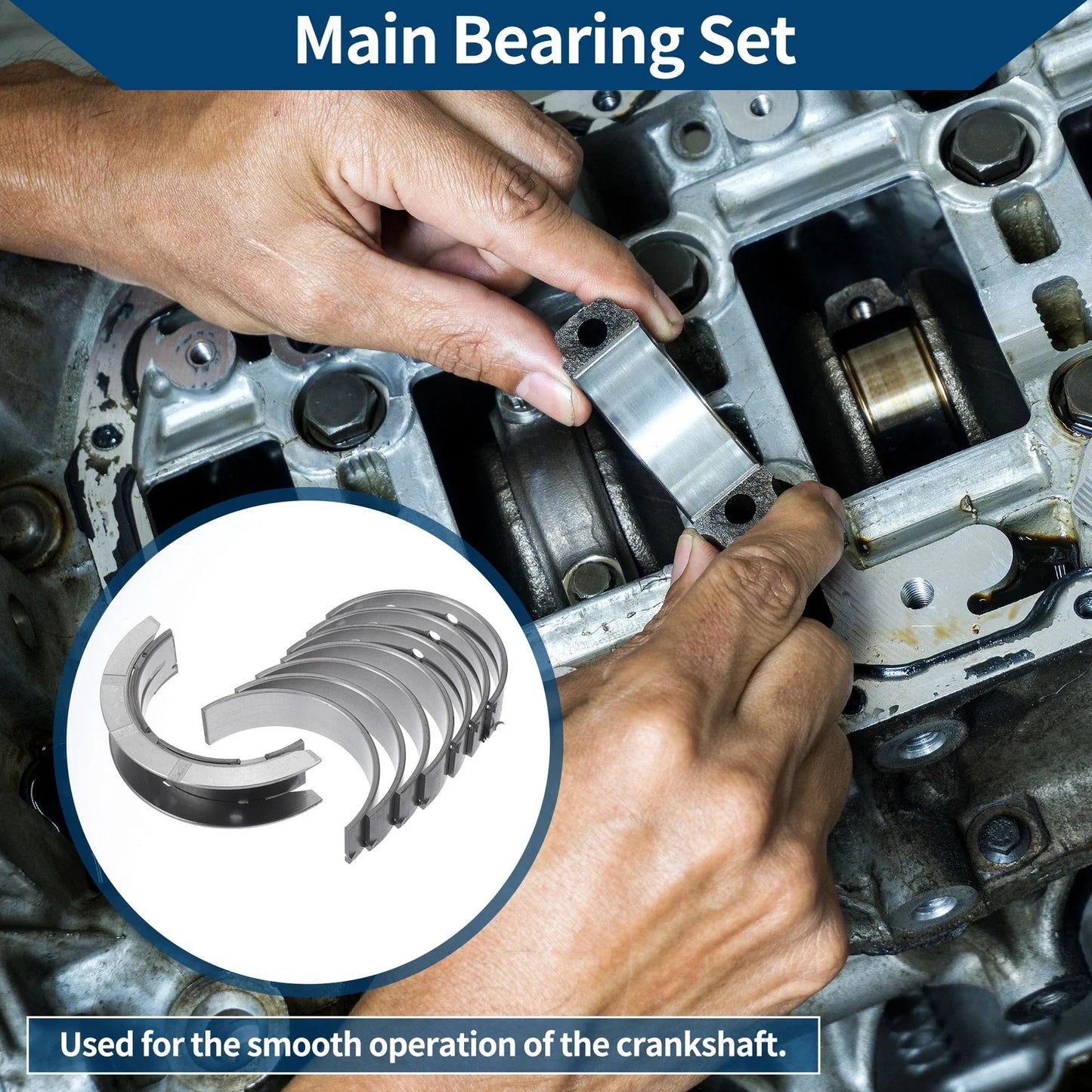 Main Bearing Set for Chevrolet Malibu (2008-2011)