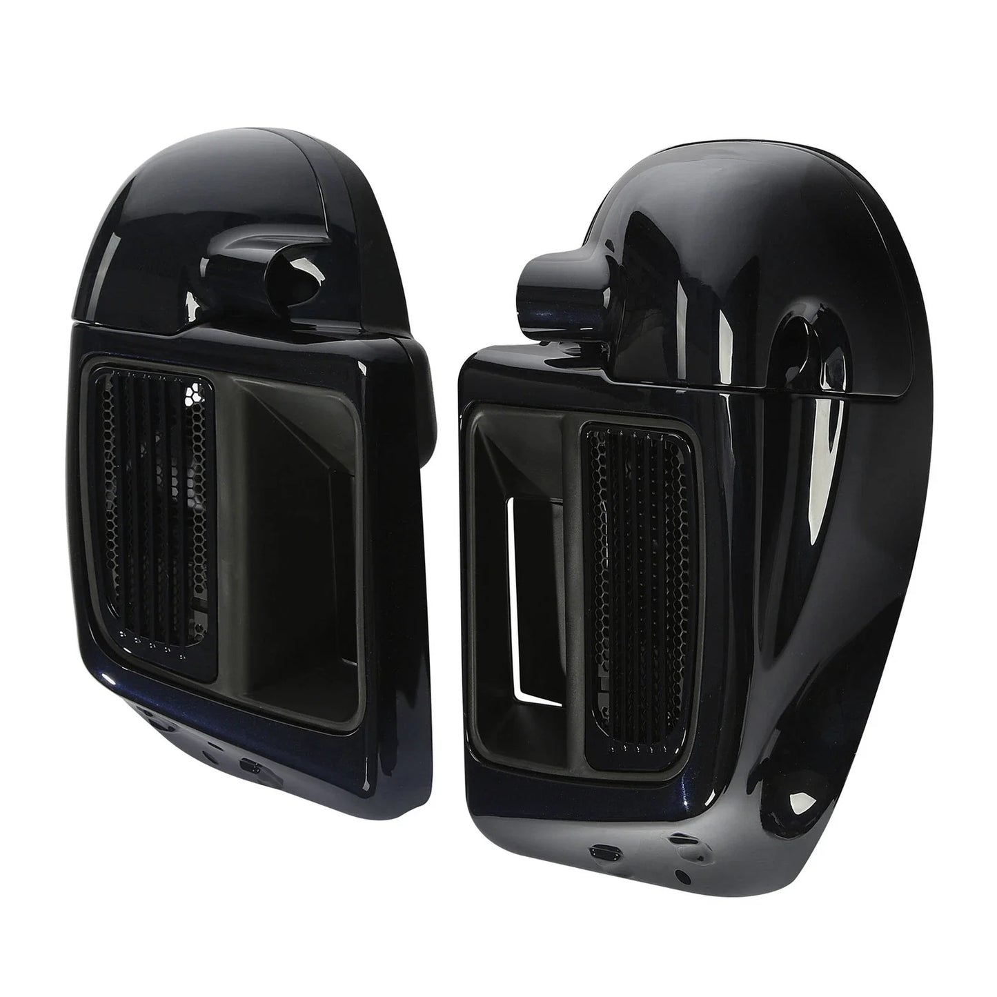 Vented Leg Fairings for Harley Street Road Glide 2014-2023 Midnight Blue