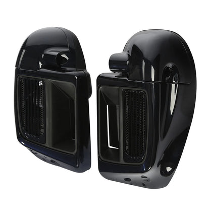 Vented Leg Fairings for Harley Street Road Glide 2014-2023 Midnight Blue