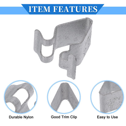 30 Pcs B-Pillar Trim Panel Clip for Volkswagen Beetle (1998–2019) Silver Tone
