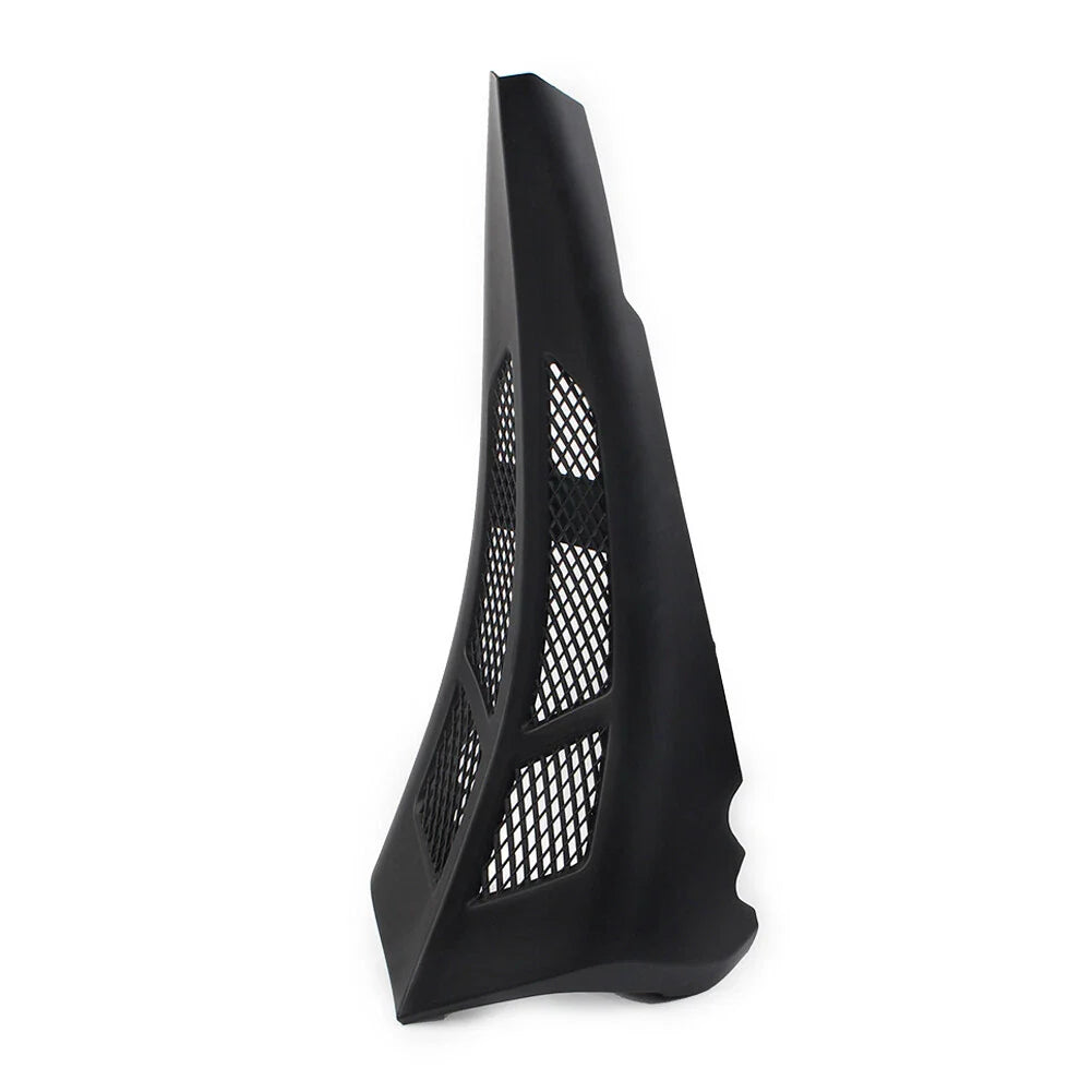 Matte Black Stretched Tall Chin Spoiler Scoop for Harley Street Road Glide (14-22)