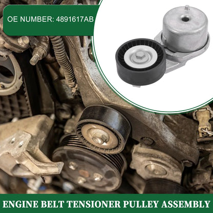 Engine Belt Tensioner Pulley Assembly for Chrysler Sebring (2007–2010) No. 4891617AB