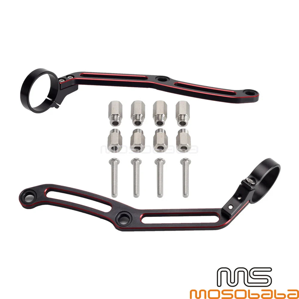Remote Reservoir Shocks Bracket Mount for Harley Touring Street Glide (2014-2023)