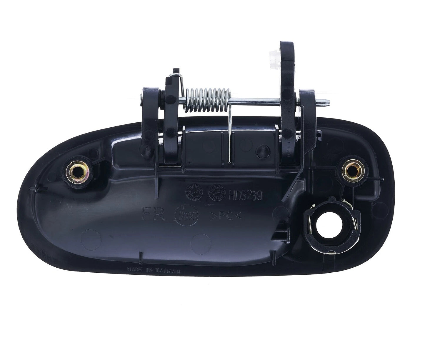 Front Right Outer Door Handle for Honda Civic (1995–2001) Smooth Black