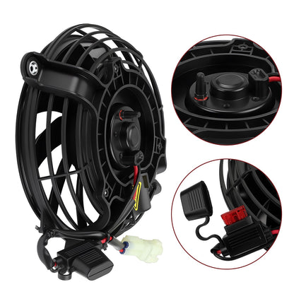 Radiator Cooling Fan Motor Kit for Suzuki QuadSport Z400 (2009–2014)