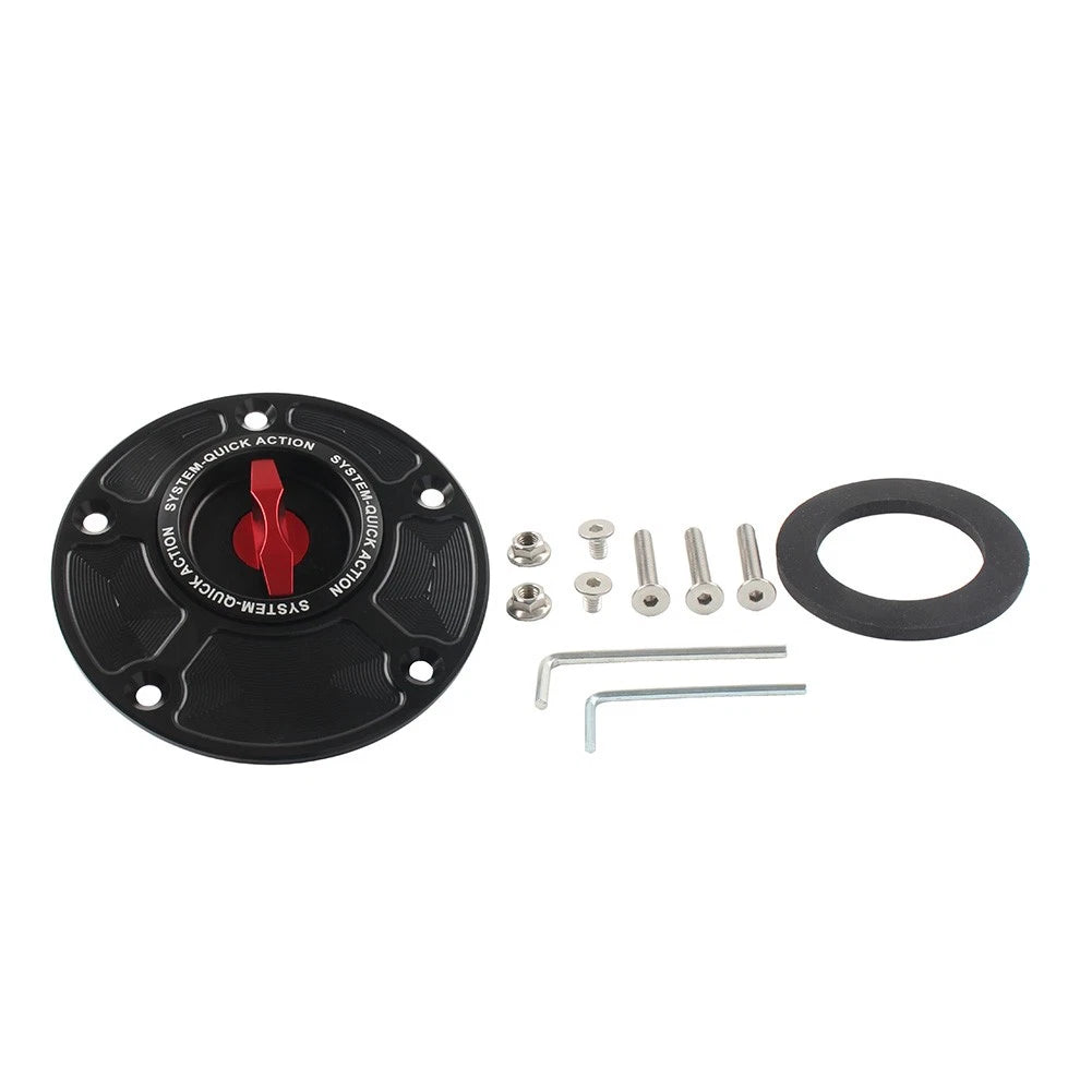 Keyless Fuel Gas Tank Cap for Yamaha YZF-R1 R6 R3 FZ-09 (2000–2025)