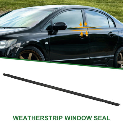 Front Left Weatherstrip Window Seal for Honda Civic (2006-2011)
