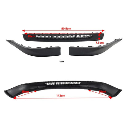 Front Bumper Spoiler Lip Splitter for VW Golf MK4 (1998-2006)