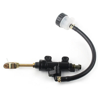 Rear Brake Master Cylinder for Moto Dirt Bike ATV Black