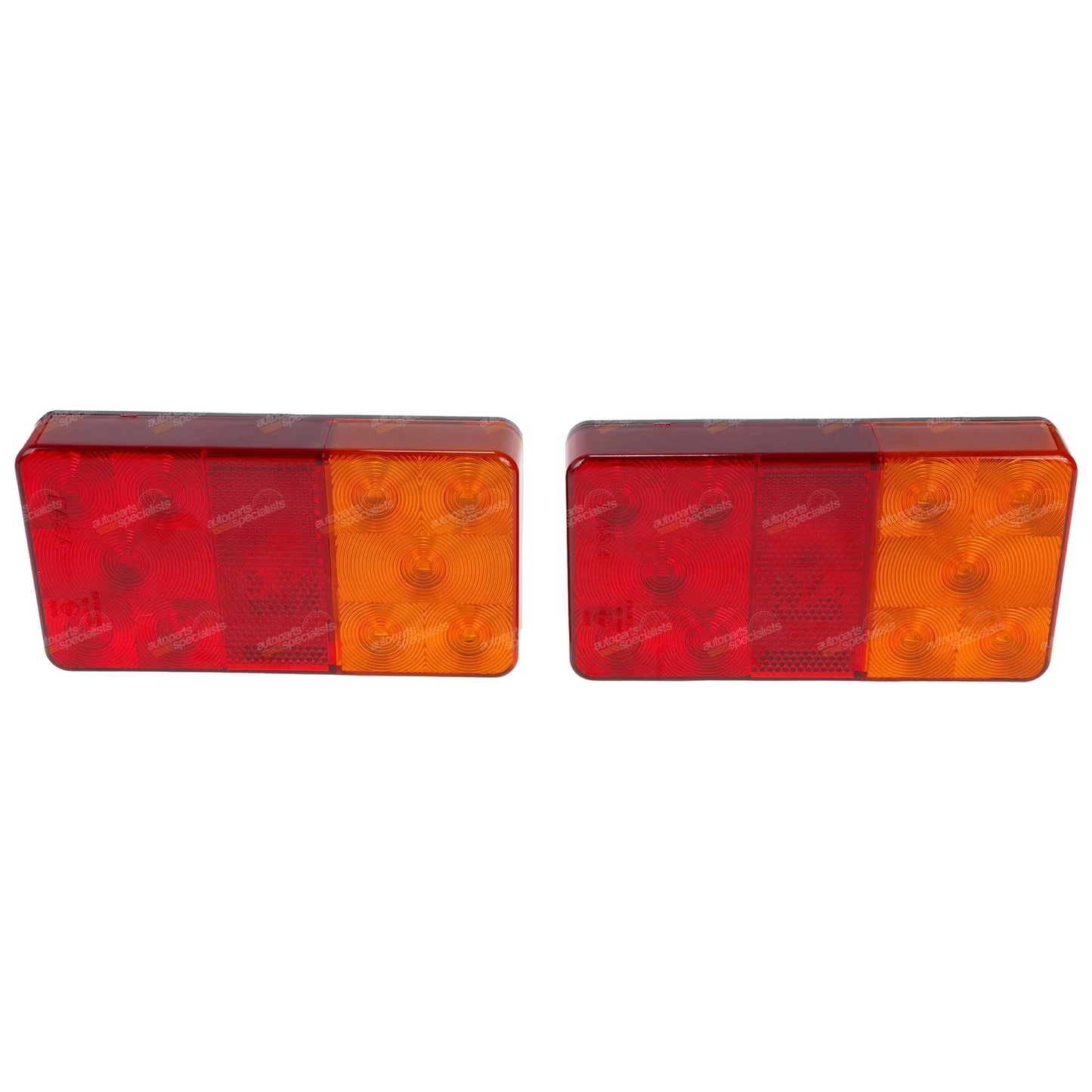 2X LED Trailer Tail Lights