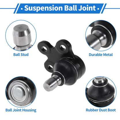 2X Front Lower Ball Joints for Buick Encore (2013–2022) No. 95017034/95907943