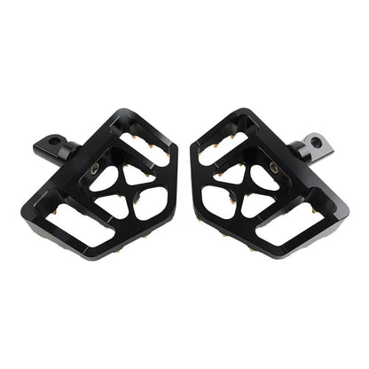 Wide MX Style Footpegs for Harley Touring Sportster Softail Dyna