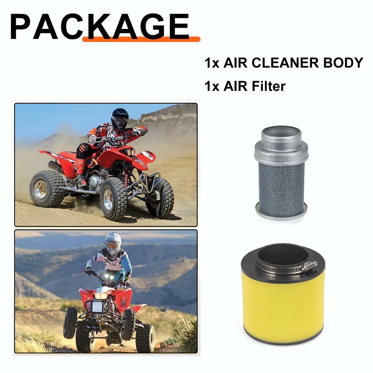 Air Filter Air Cleaner Body for Honda Foreman 450 TRX450FM 4x4 S (2002–2004)