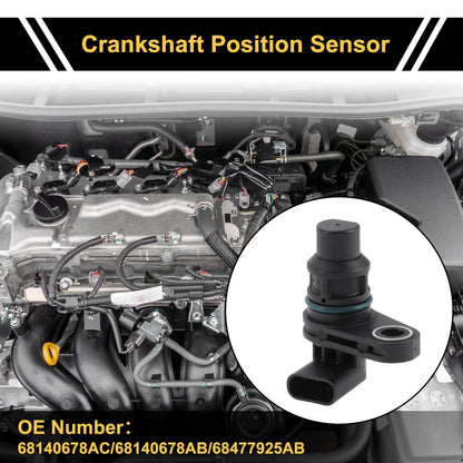 1 Pc Crankshaft Position Sensor No.68140678AC for Ram 1500 (2013–2024)