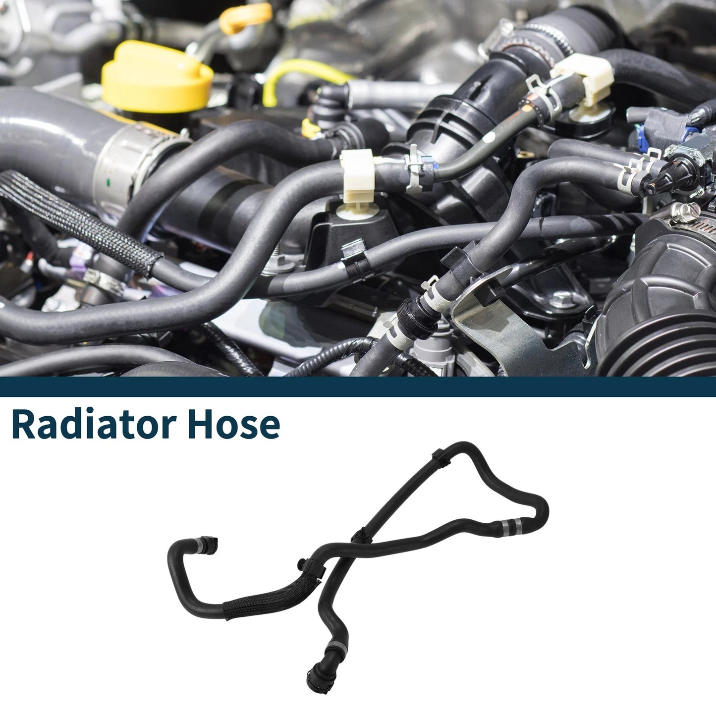 Radiator Hose for BMW X3 (2017–2018) No. 17127535534 Rubber
