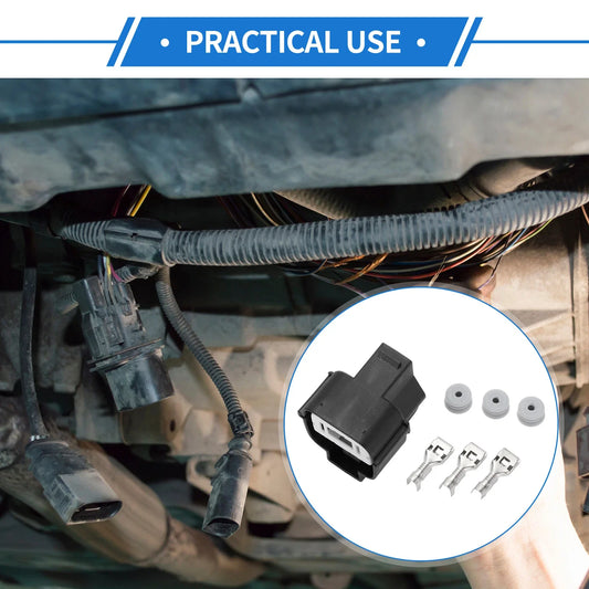 3 Pin Radiator Cooling Fan Connector Plug for Hyundai - 1 Set