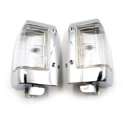 Chrome Side Corner Parking Lamp for Nissan Datsun Navara D21 (1986–1997)