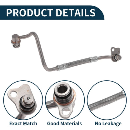 Radiator Hose for BMW 228i (2014–2016) No. 667560, Metal, Silver Tone