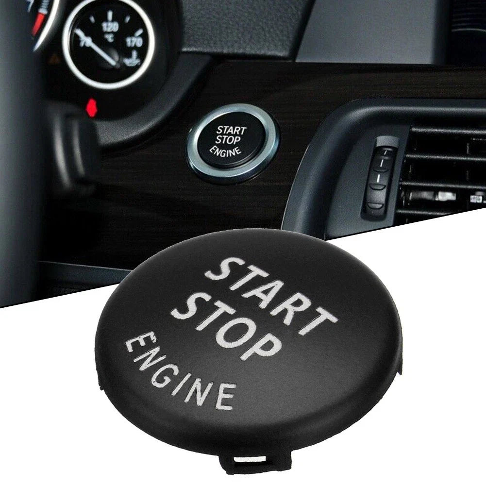 1PC Black Stop Engine Button Switch Cover for E70 X6 E71 E84 X3