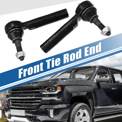 2X Front Tie Rod End ES800223 for Cadillac