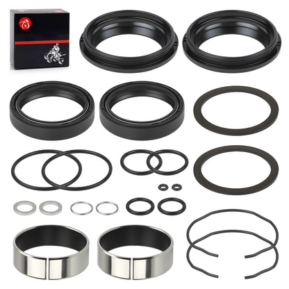 Front Fork Damper Oil Bush & Dust Seal Kit for Suzuki GSXR600 GSXR750 (2004–2005)