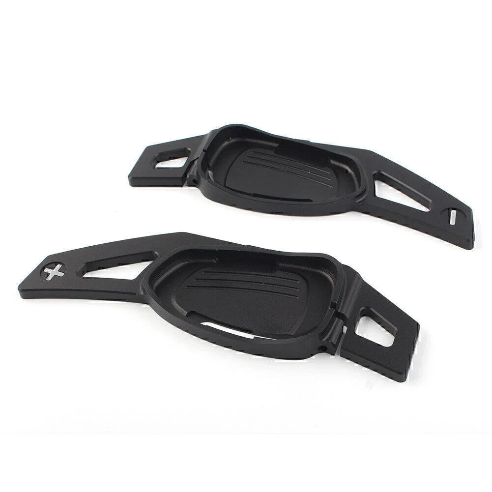 Aluminum Black Shift Paddle Extensions for Audi A5/S5/SQ5 (2016)