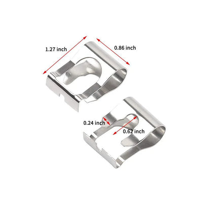 4Pcs Wiper Linkage Rod Bar Mechanism Clip for Car Windscreen