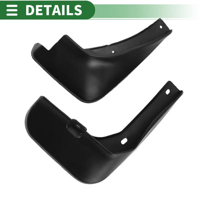 Mud Flaps Splash Guards for Hyundai Accent (2011-2017) with Mount Accessories
