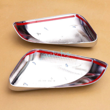 2 x Chrome Side Mirror Cover Trim for Lexus NX RX (2016–2022)