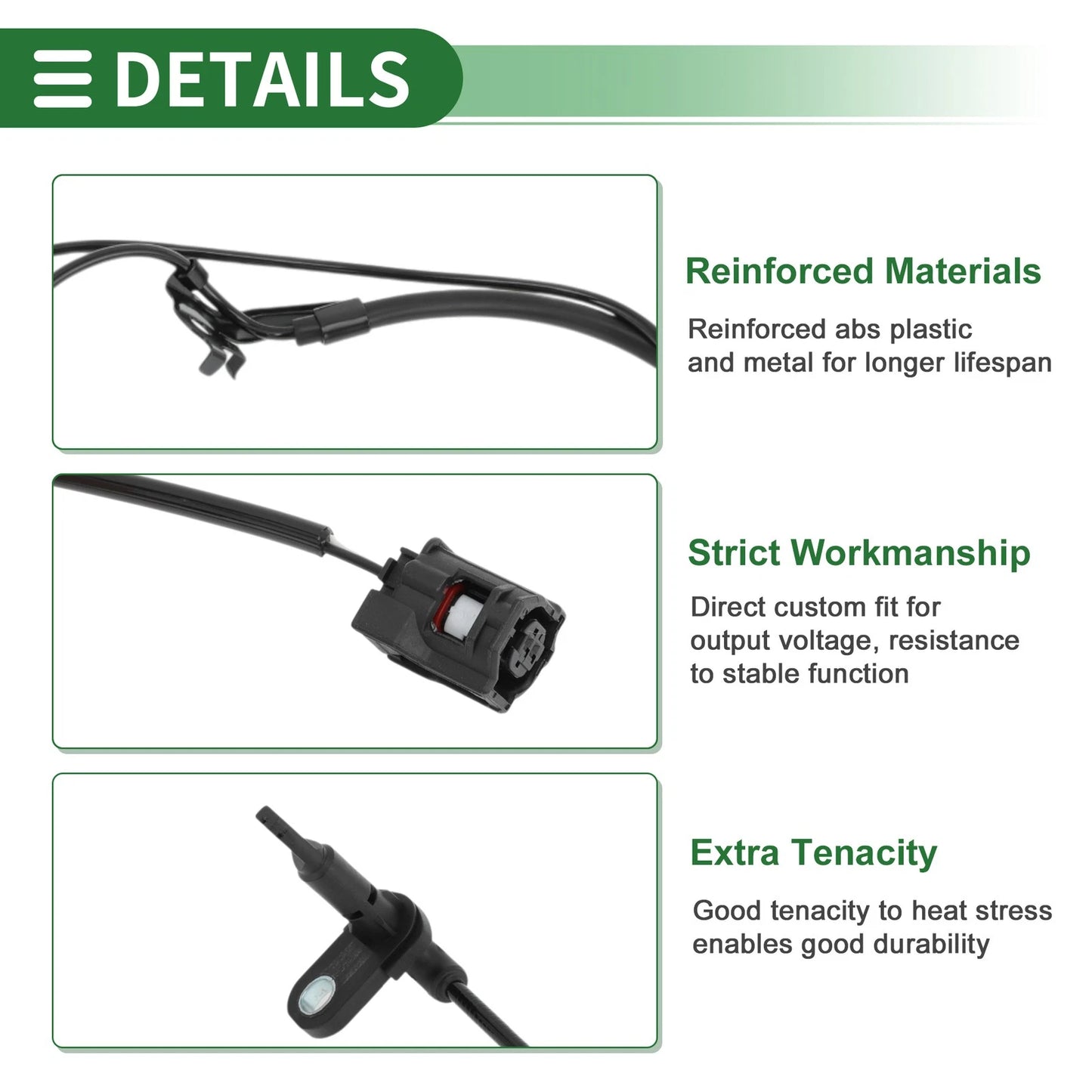ABS Wheel Speed Sensor No. 8954206110 for Toyota Camry (2017)