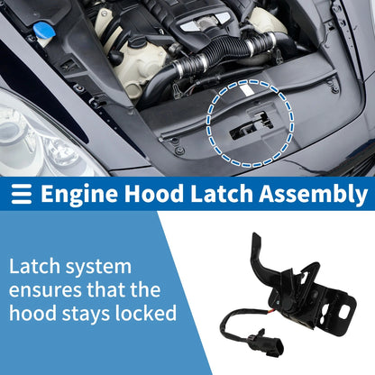 Hood Latch Assembly for Chevrolet Silverado 1500 (2014–2018) No. 85574821