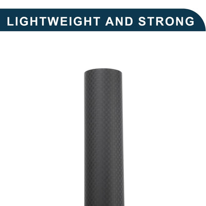 Bike Seat Post 31.8mm x 500mm for Light Saddle Tube Matte Black Carbon Fiber