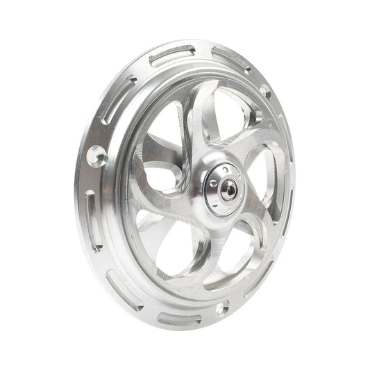 Silver Radiator Cooling Fan Cover for Vespa Sprint Primavera 150 (2013-2023)