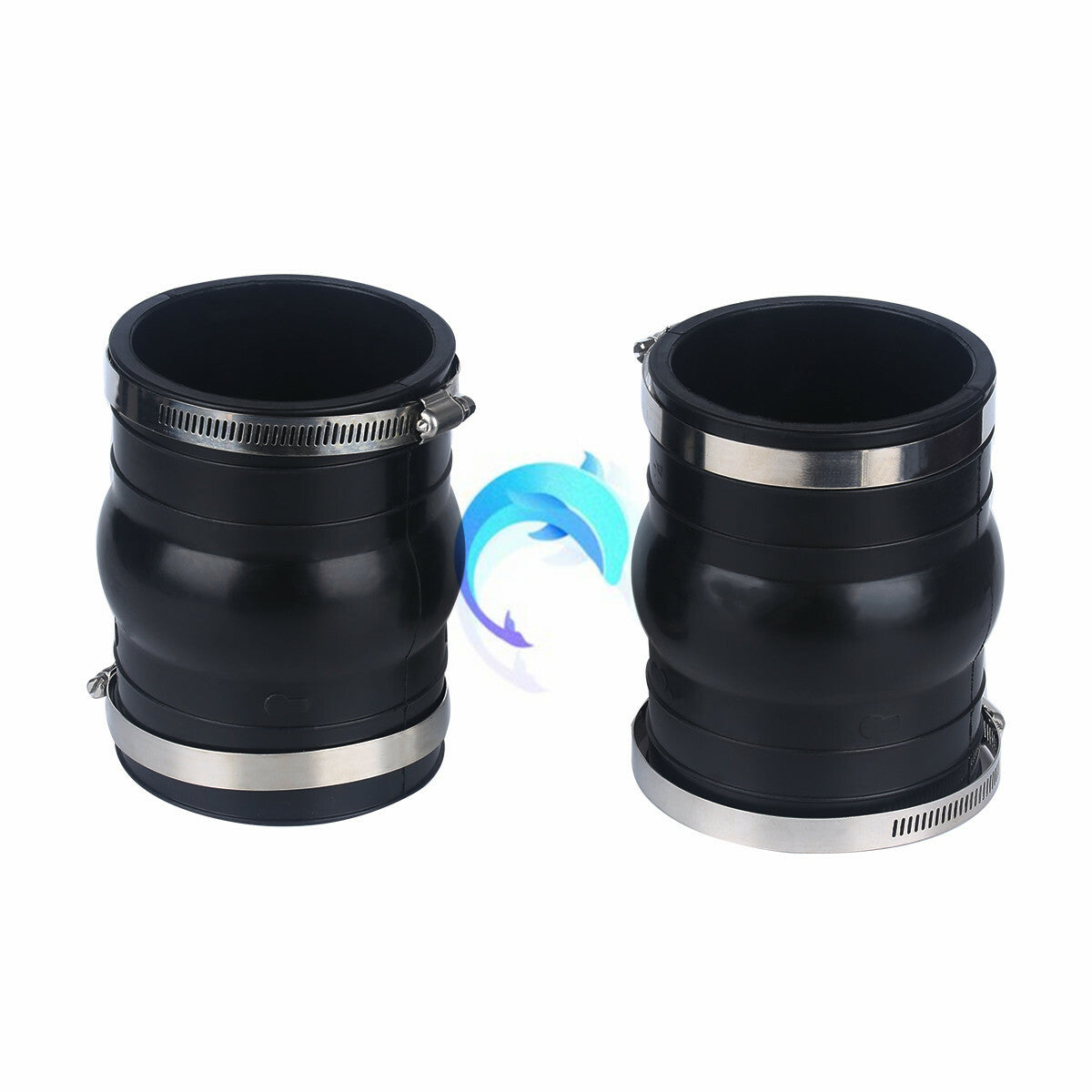 2X Exhaust Hose Bellows for Volvo Penta 4.3 5.0 5.7 305 350 (1990–2023)