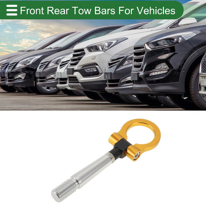 Tow Hook for Mitsubishi Lancer EX (2007–2012) 23.6mm Aluminum Alloy Gold Tone