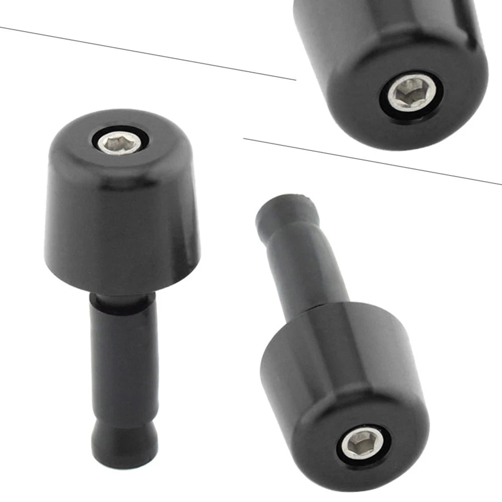 1in Handlebar Hand Grips for Universal Motorcycle (Black)