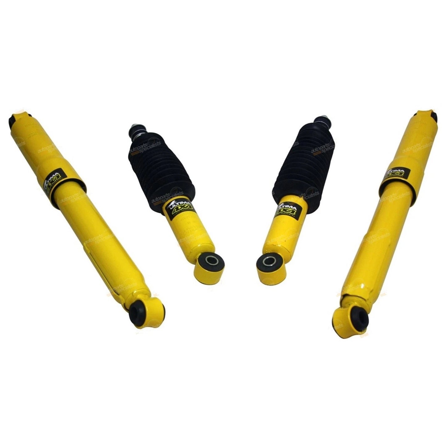 Set of 4 Gas Shock Absorbers for Toyota Hilux IFS 4x4 (1988–2004)