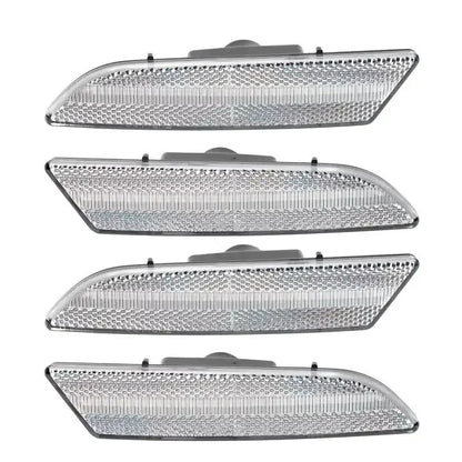 4PCS Clear Turn Signal Side Marker Light for Chrysler Crossfire (2004–2008)