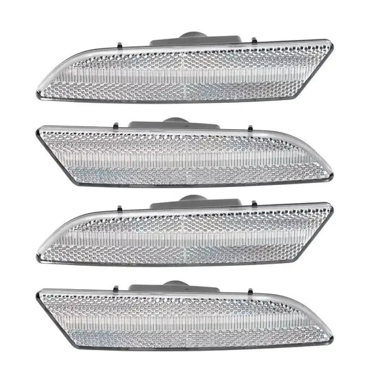4PCS Clear Turn Signal Side Marker Light for Chrysler Crossfire (2004–2008)