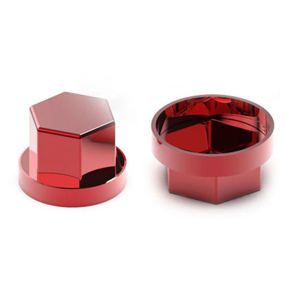 30x Motorcycle Screw Nut Caps Bolt Cover Decoration Accessories