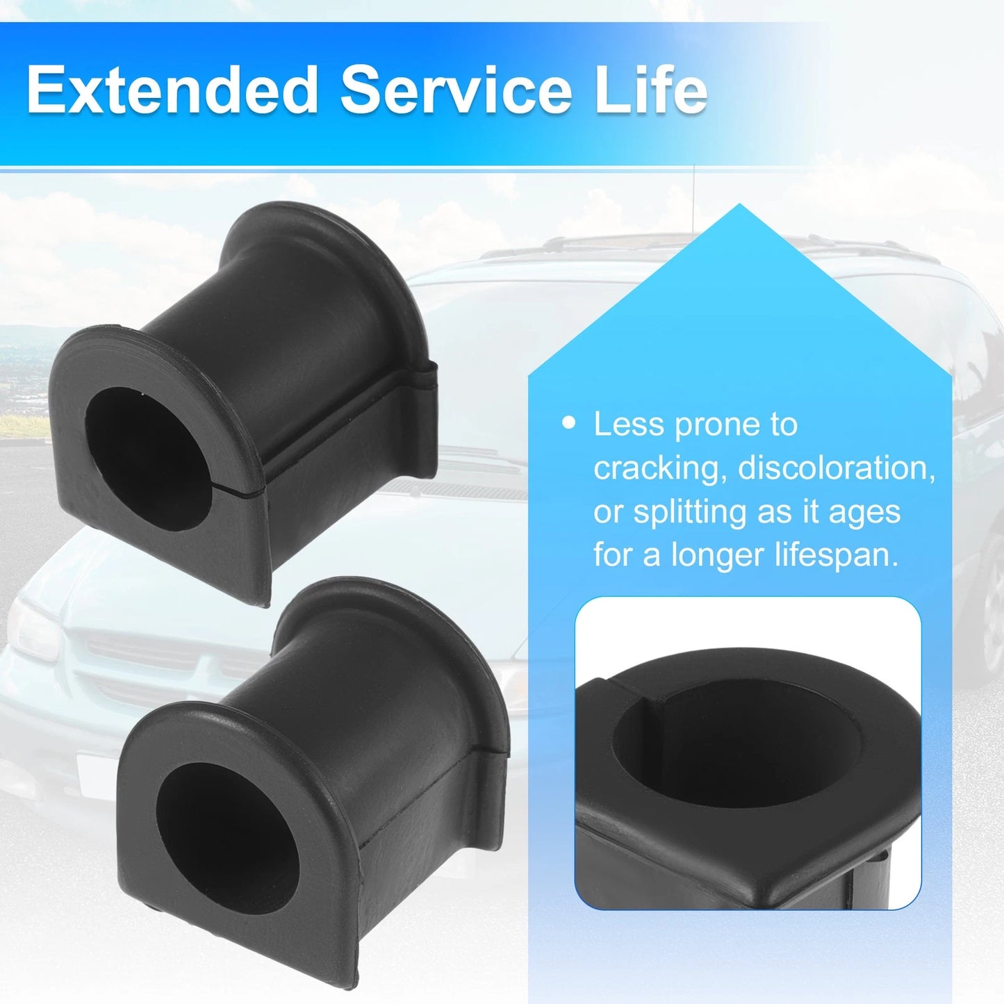 2X Stabilizer Sway Bar Bushing Kit for Lexus ES300 (1992–2003) K90525
