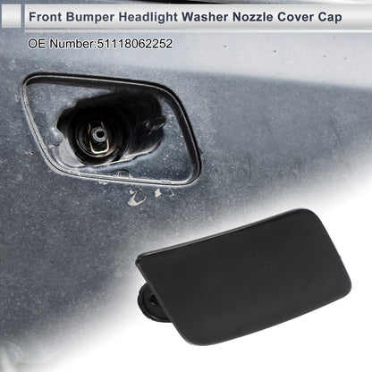 Bumper Headlight Washer Nozzle Cover Cap for BMW 335i (2007–2013)