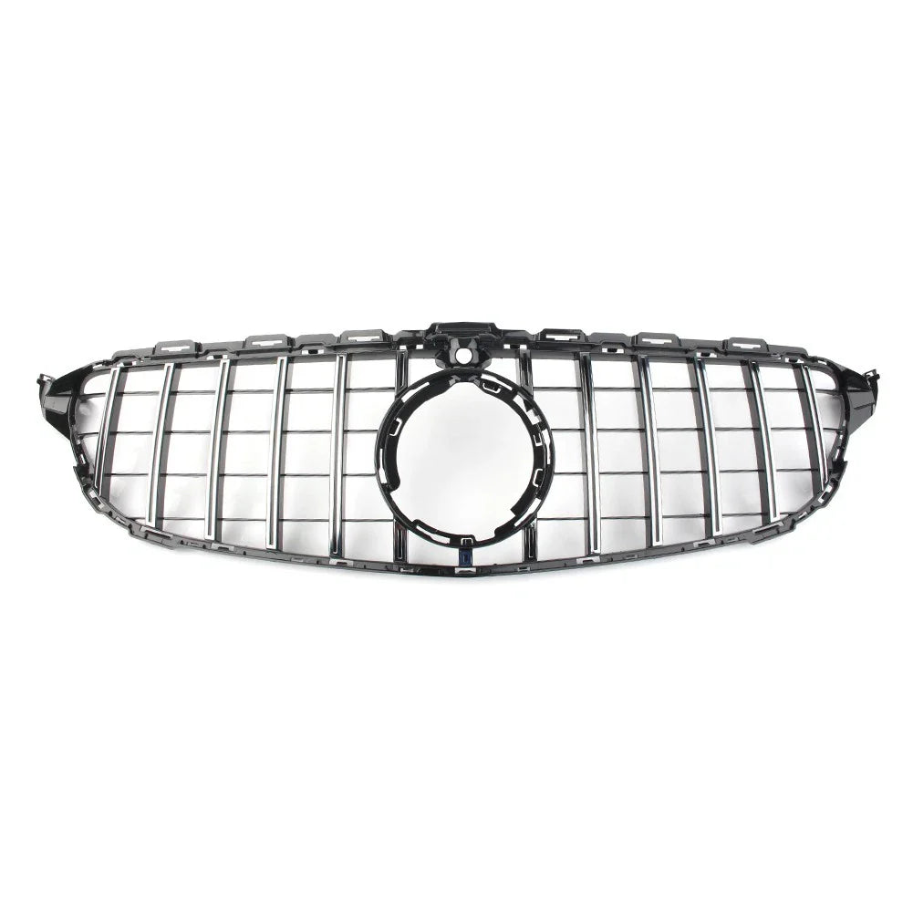 GTR Style Upper Bumper Mesh Grille for Mercedes-Benz C Class W205 C200 (19-23)