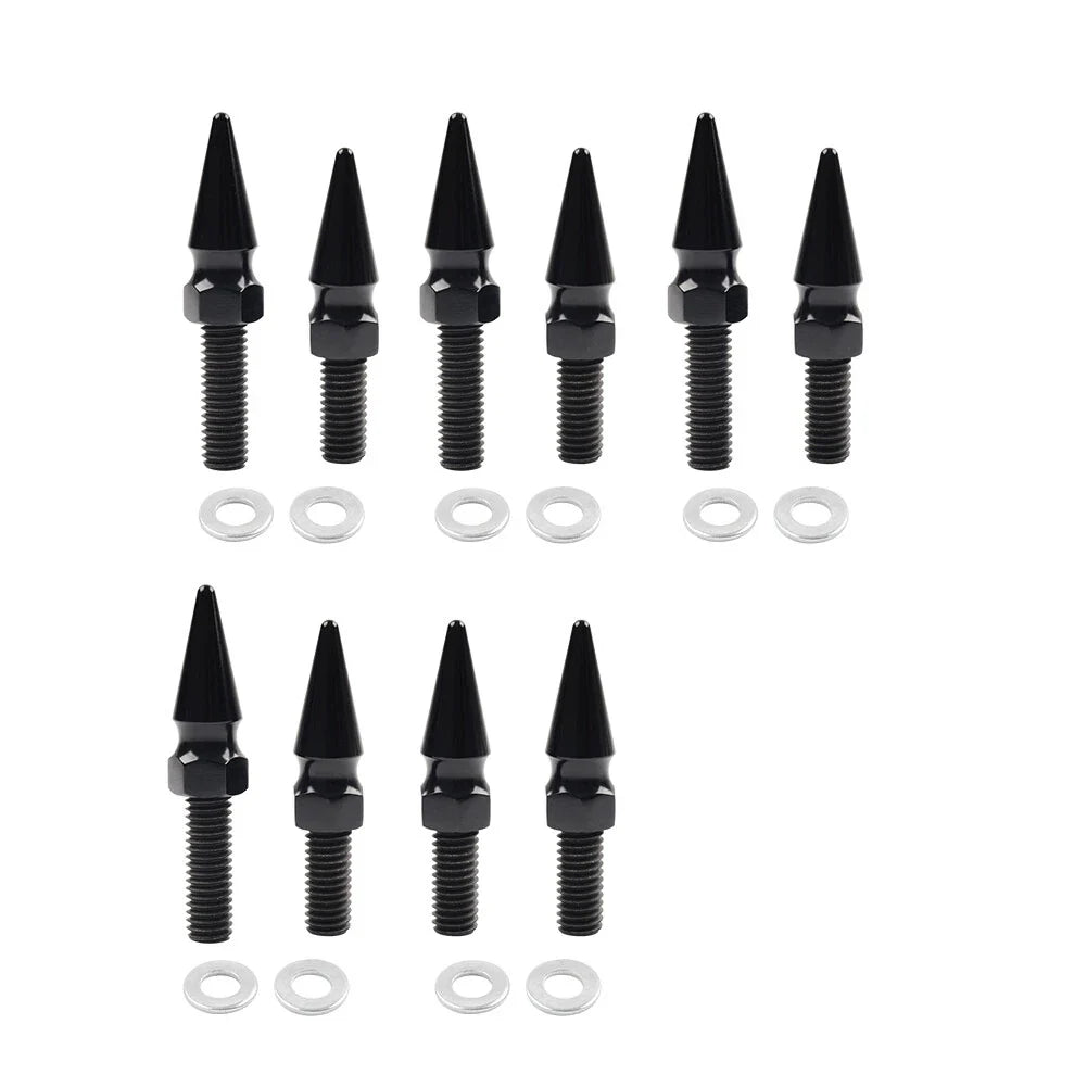 10pc Rear Mudguard Strut Bolts for Harley Softail FXST, FLSTN, Fat Boy