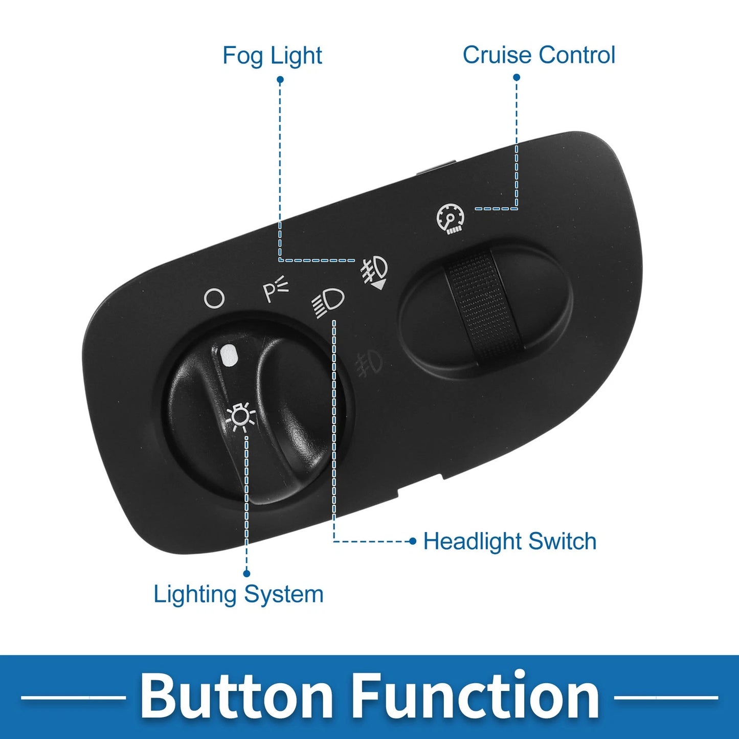 Headlight Switch for Ford F-150 (2000–2004) No.YL3Z11654BAA