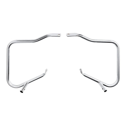 Chrome Saddlebags Guard Bracket for Harley Touring Street Glide (2014-2024)