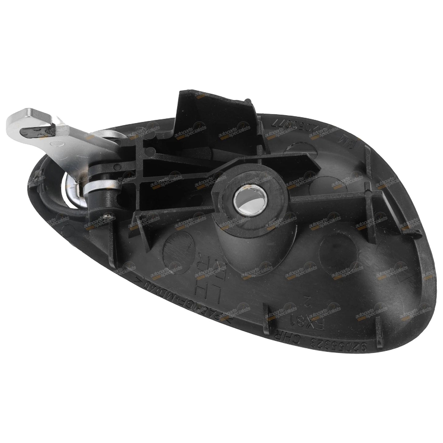 Inner Left Rear Door Handle Satin Silver for Commodore VT VX VY VZ (1997–2006)