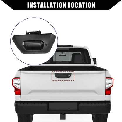 Tailgate Door Handle and Bezel for Chevy Avalanche 1500 2500 (2002–2013)