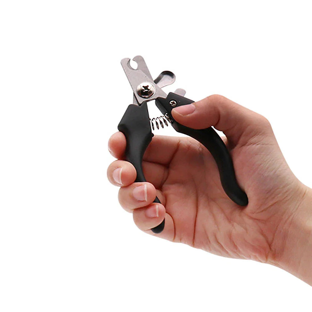 Stainless Steel Nail Clipper for Pet Dog Cat Grooming Tool